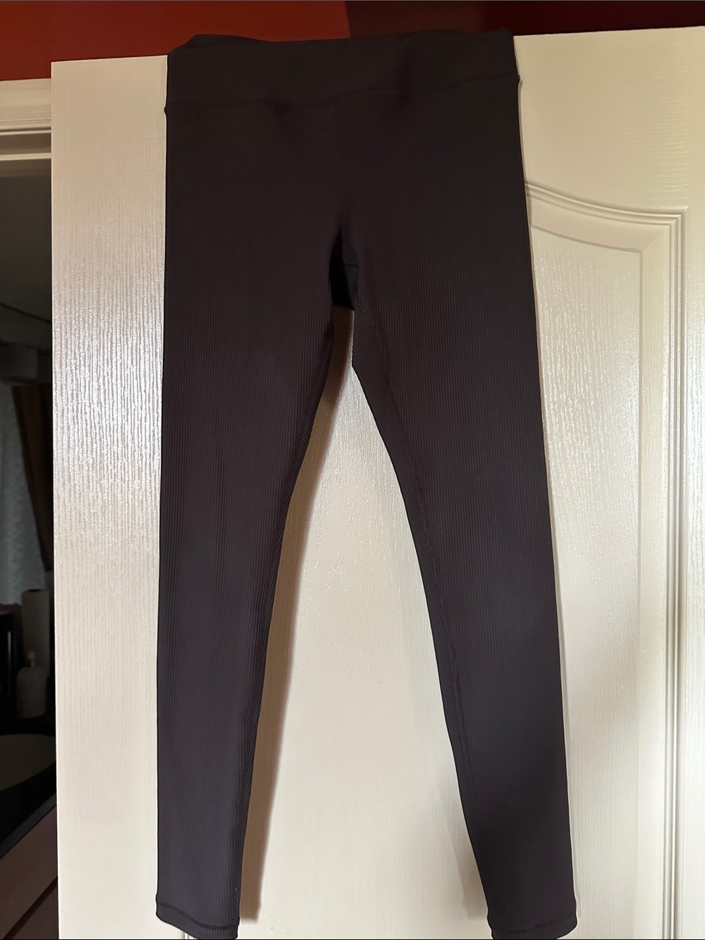 Athleta Ribbed Leggings - brown